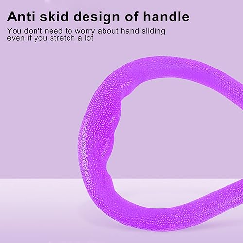 Miniatura 6 de Banda de ejercicio de resistencia y estiramiento de 7 anillos para fitness en casa, entrenamiento central, terapia física (verde)