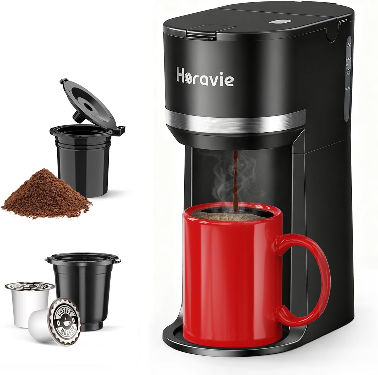 Mini Single Serve Coffee Maker for K Cup
