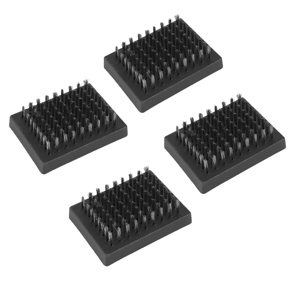 Bbq Brush Heads, Wire Bristle Grill Brush Replacement Heads Portable Barbecue Cleaning Tools