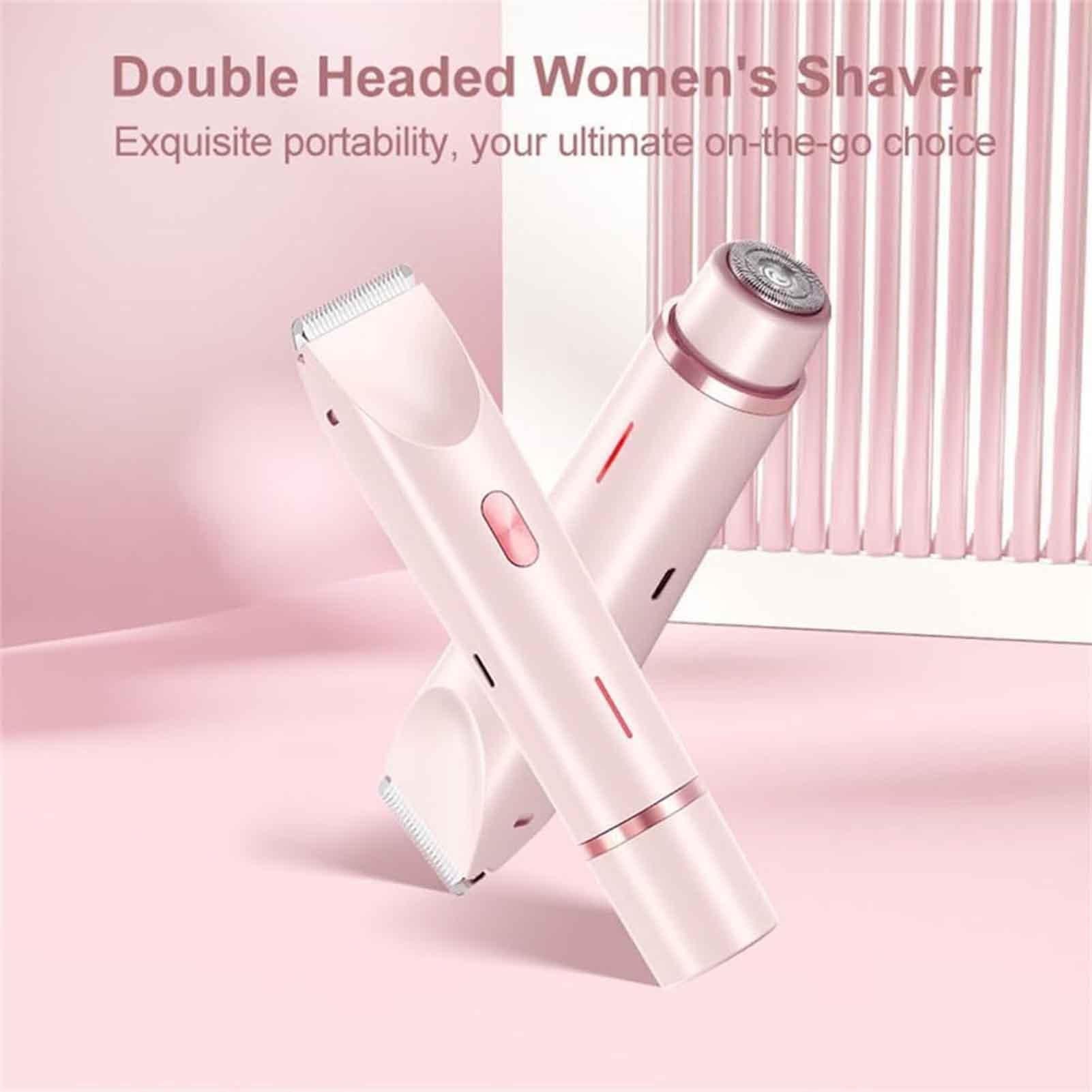 Rasoio elettrico da donna, rasoio per il viso da donna - elettrici impermeabili per tosaerba per capelli, Trimmer elettrico portatile per bikini per macchina di depilazione per il viaggio