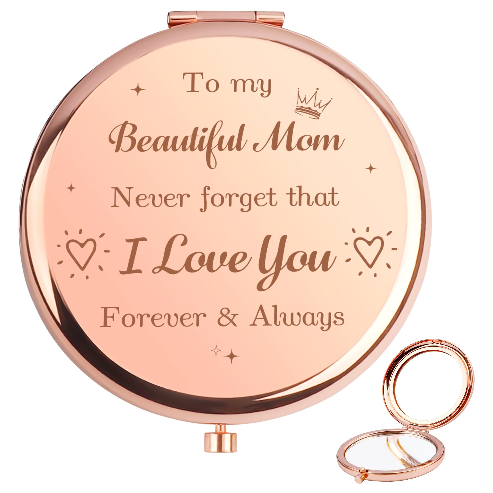 Gifts for Mom,Mom Gifts,Mothers Day Mom Gifts,Mom Gifts for Mom from Son Duaghter,Mother in Law Gifts,Birthday Gifts for Mom,Mom Gifts for Christmas,Pocket Mirror for Mom-image-39