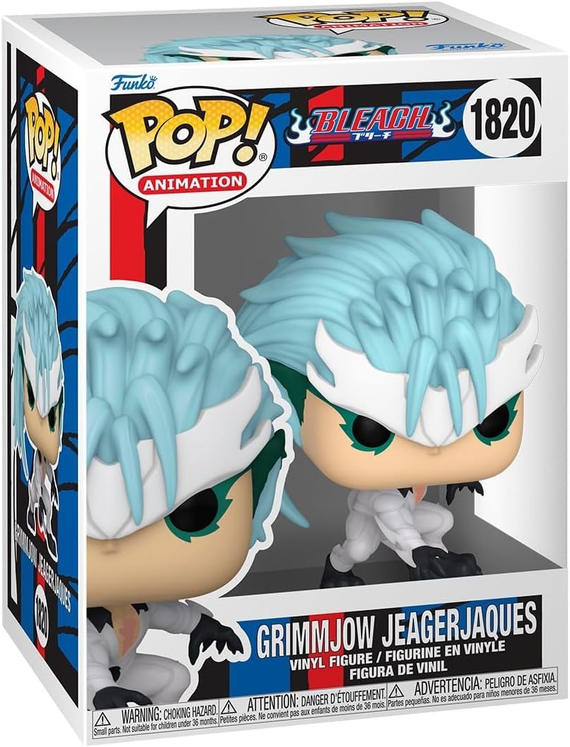 Amazon.com: POP Anime: Bleach - Grimmjow Jeagerjaques Funko Vinyl