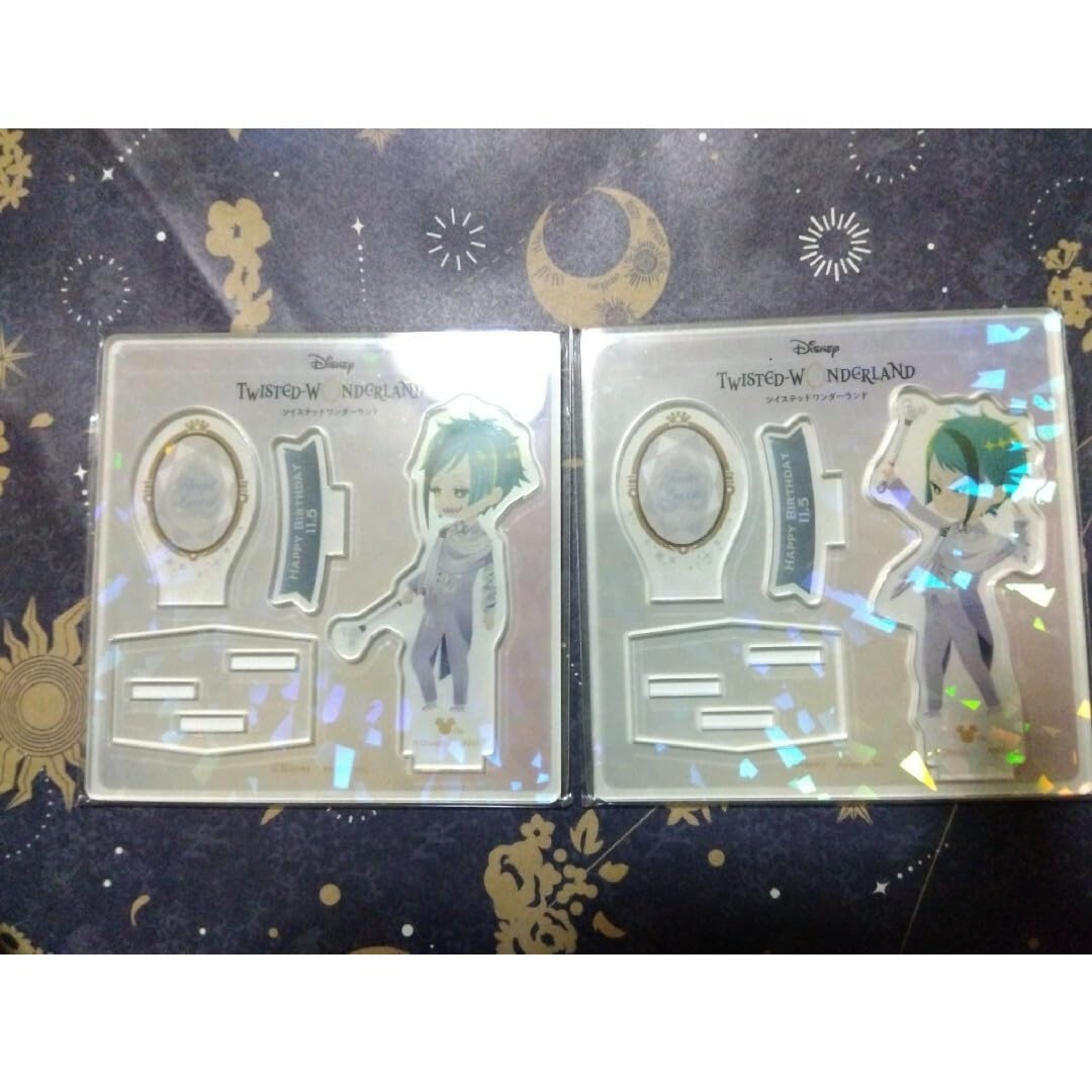 ツイステフロイドジェイドプラチナジャケットホログラムバースデー