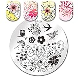 Born Pretty Nail Art Stamp Template Image Plate Spring Theme BP24