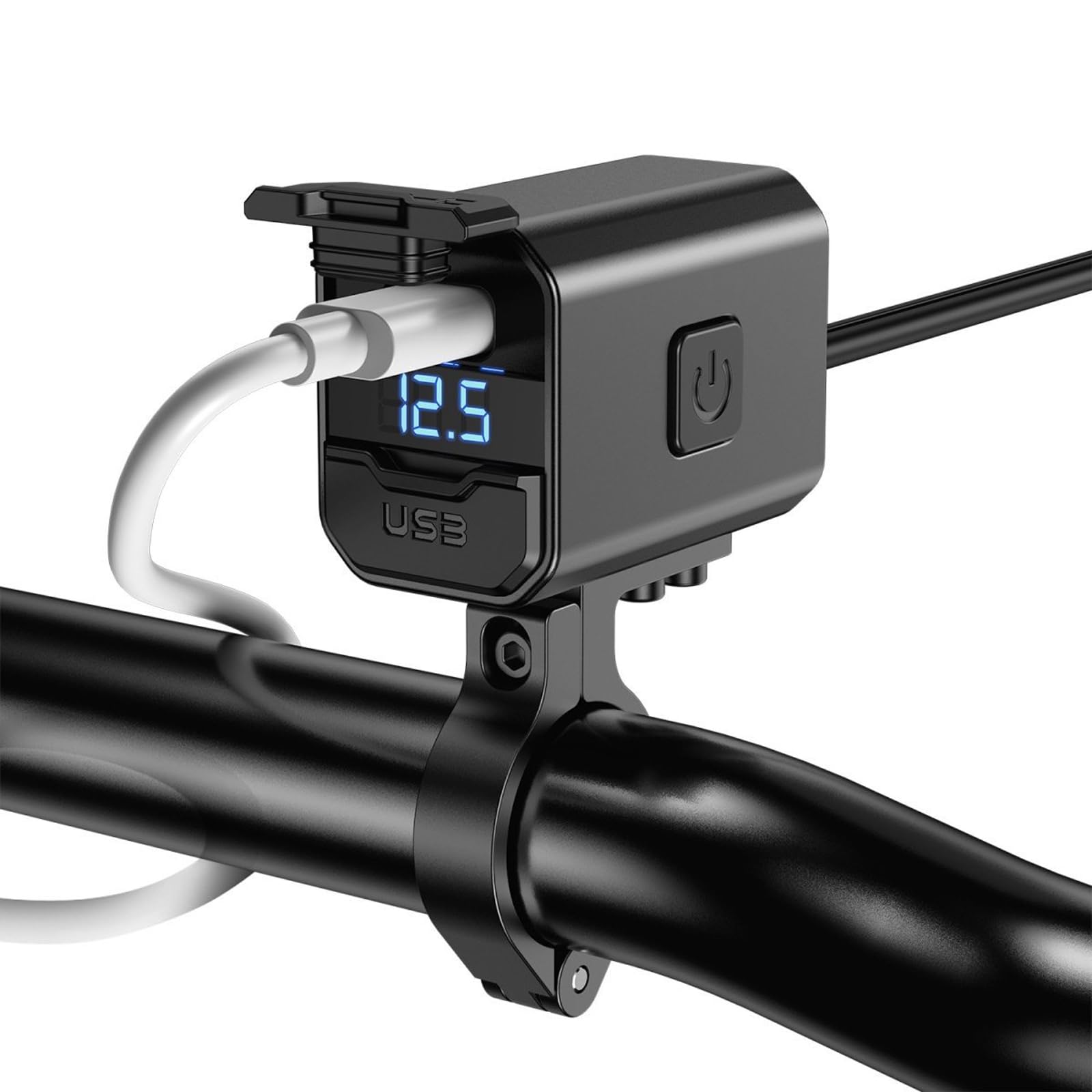 Navigations Ladegerät, USB Anschluss für Motorräder