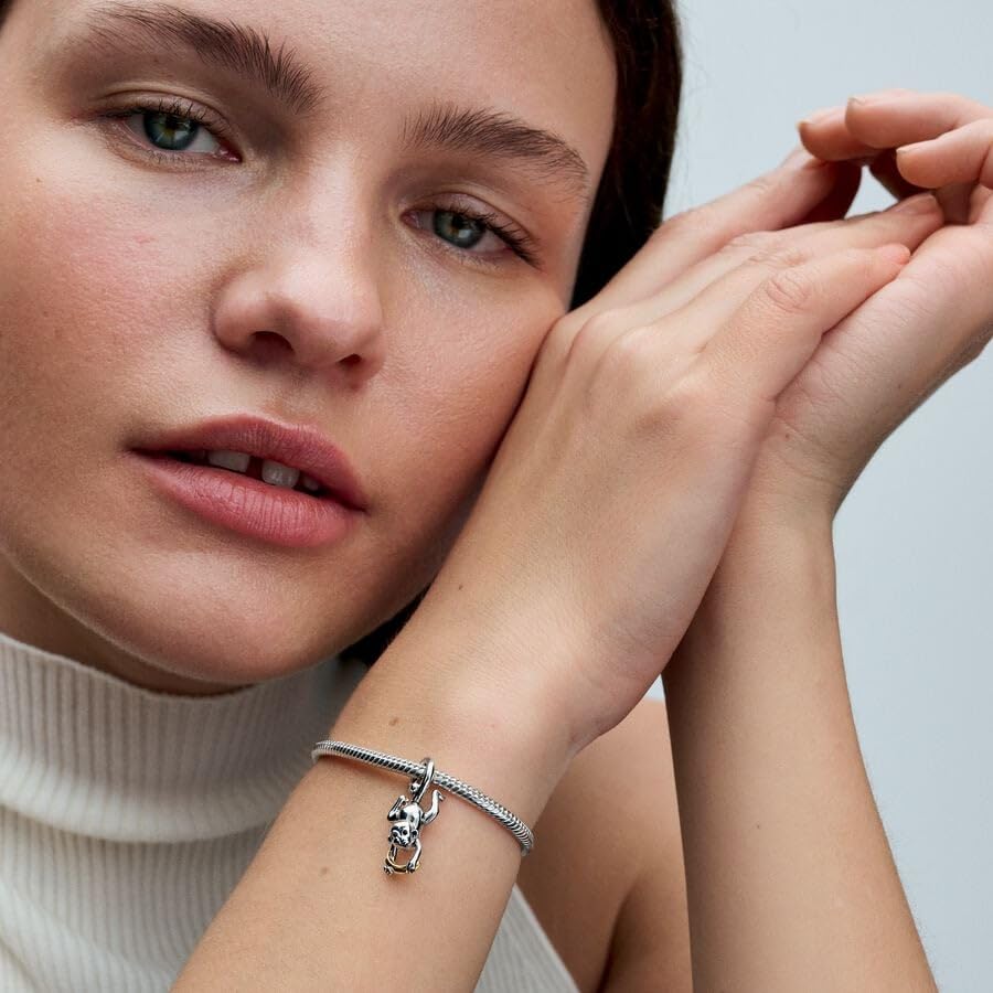 Pulsera de cadena de serpiente el regalo perfecto con circonitas 3