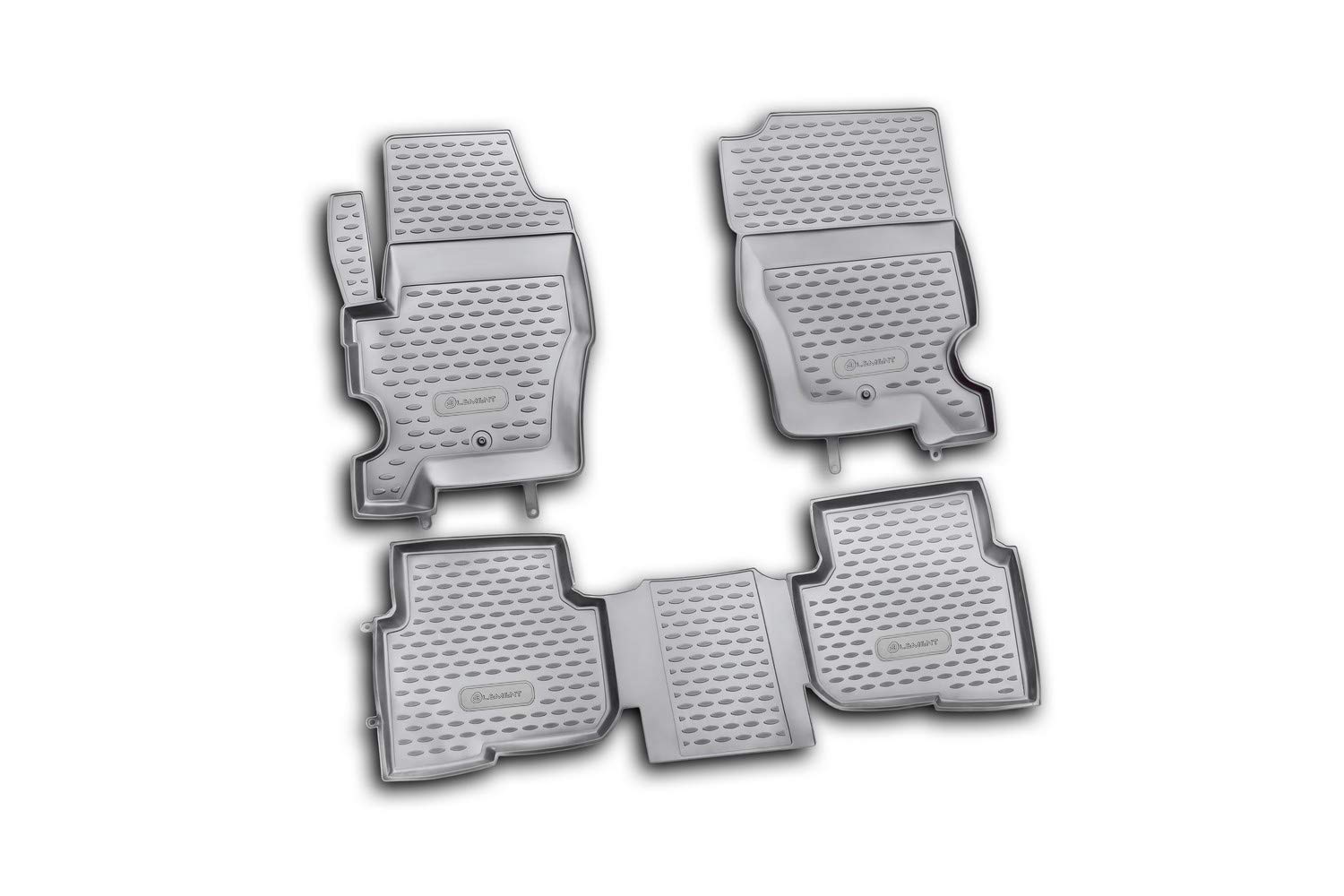 ELEMENT Alfombrillas 3D para ŠKODA Karoq 2017- | Familiar | Europa | Sin Caja Asiento | 4 Piezas — view 123