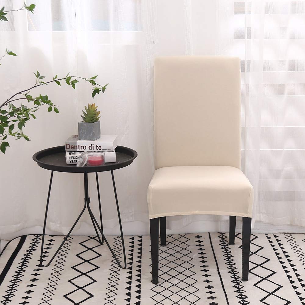 Juego de 2 elegantes fundas elásticas de elastano gris y azul, ideales para comedor, cocina, banquete de boda y asientos de hotel, solución elegante y práctica para cualquier ocasión