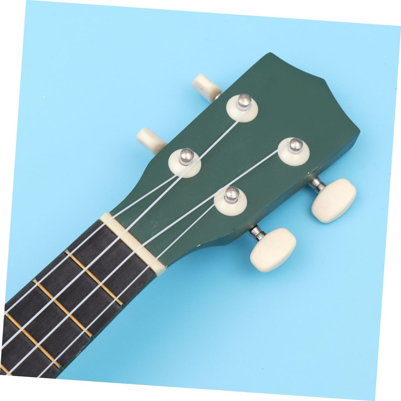 Toddmomy 4 Strings Irin Concert Ukulele with Strings Carbon Nylon Sapele Body Small Guitar for Students Adults Watermelon Pattern with Strap Picks Carrying Bag Random Color