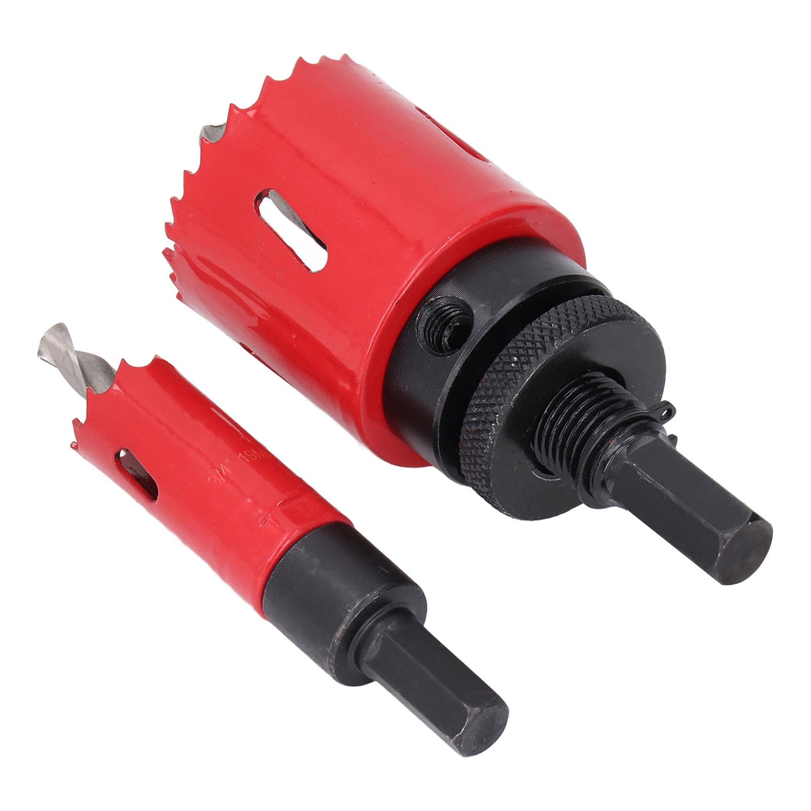 Wakects Zestaw Otwornic Bi Metal Zestaw Bitów do Otwornic HSS 18 szt. 3 4 do 2 11 16 Cali 40 Mm Głębokość Cięcia w 11 Rozmiarach dla Użytkowników z Cienkiego Metalu, Drewna, Tworzyw Sztucznych, PCV