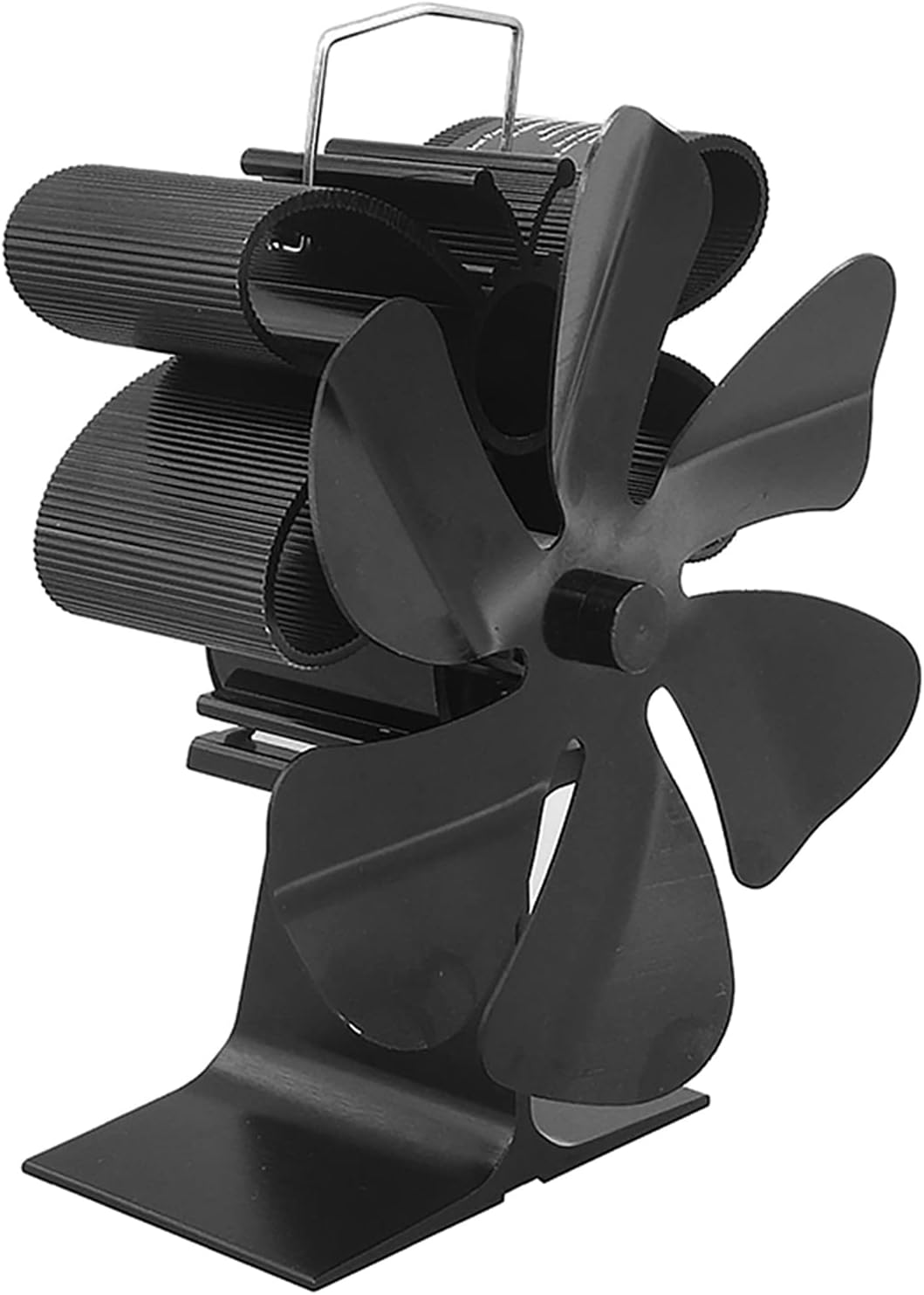 DIOB Stove Fan, 6 Blade Small Wood Log Burner Fan Band