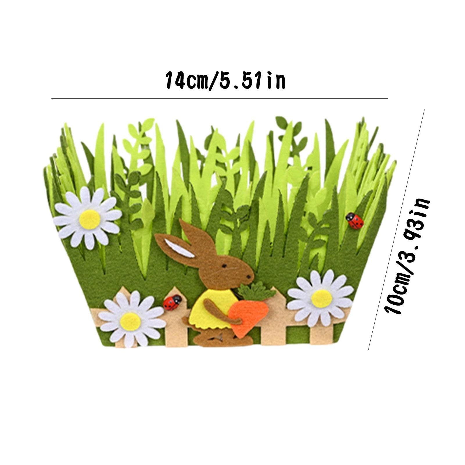 イースター♡カゴうさぎ ꕤ୭* DAISOのイースターバニーと ウサ耳のヒヨコちゃん