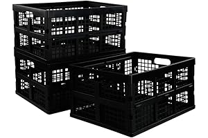 34 Quart Collapsible Storage Bins: The Ultimate Folding Solution