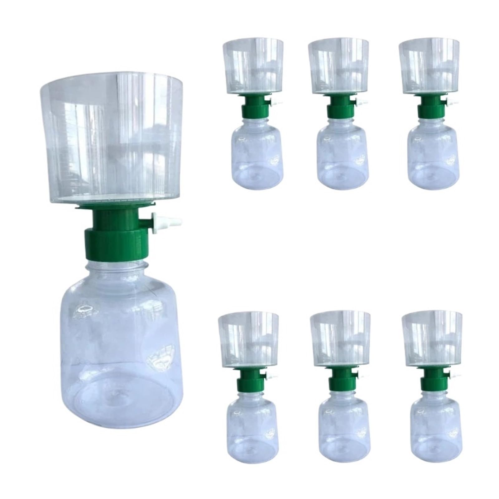 filtración al vacío con tapón de botella estéril 12 unidades de filtro de vacío desechables de 0,22/0,45 μm(500ml 0.22um 12pk)