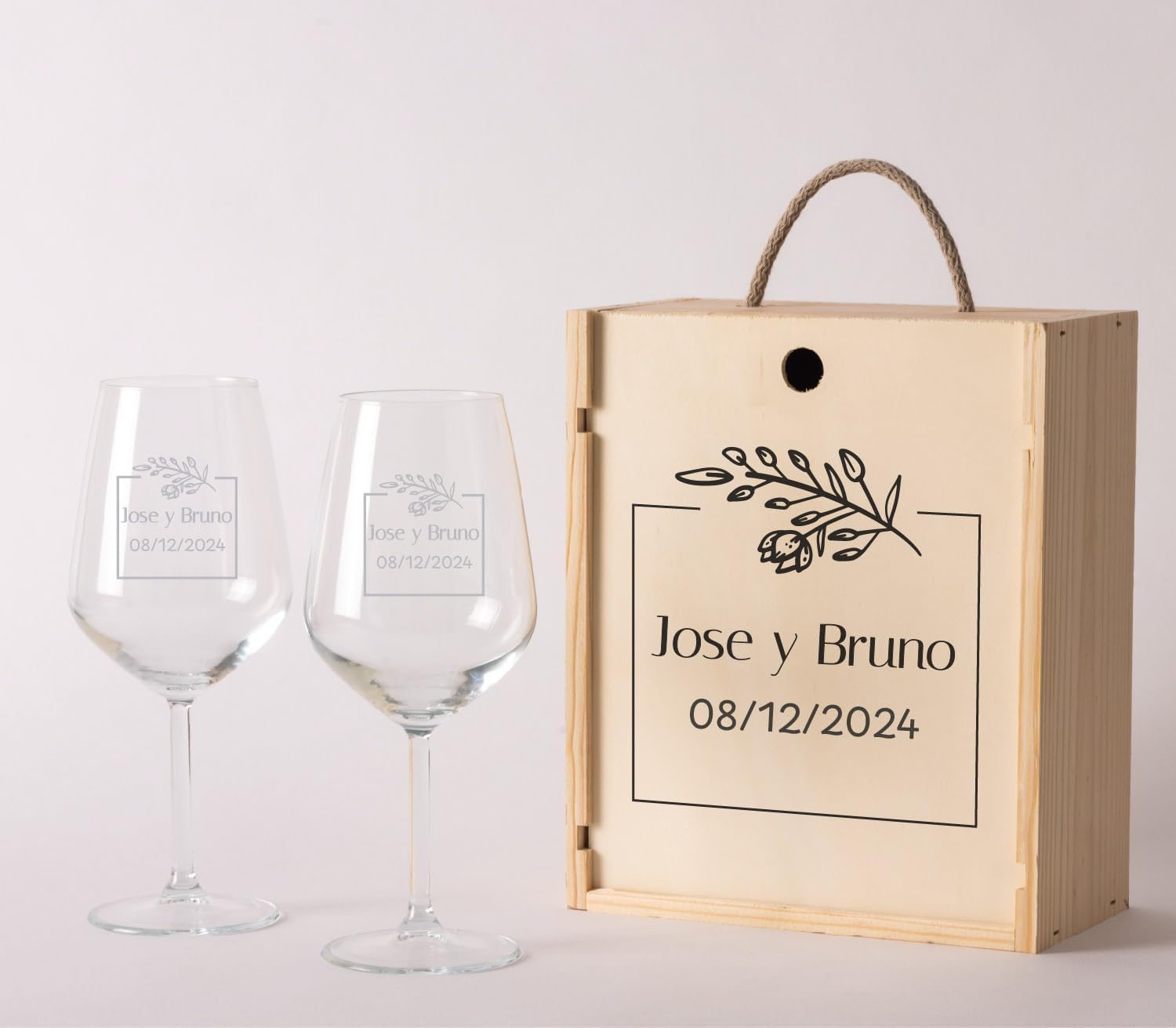 NANNUK | Copas De Vino Personalizadas De Cristal | Regalos Originales Para Mujer Y Hombre | Copas De Vino Tinto Grabada…