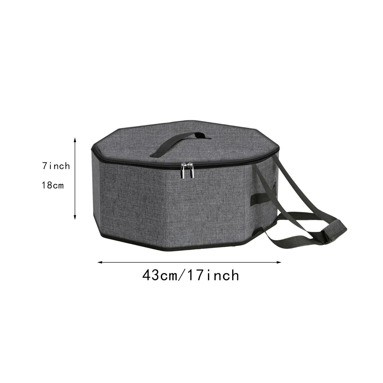 Caja de almacenamiento for sombreros, organizador con cierre cremallera, portátil, ligero, práctico, resistente al desgaste, for playa Para Sombrero
