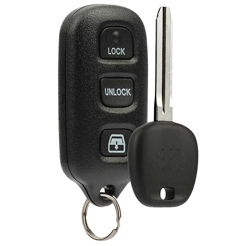 Keyless Entry Remote Fob + Ignition Key fits 2003-2008 Toyota