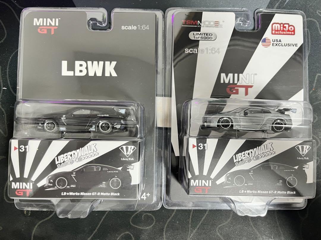 Amazon.co.jp: gt ミニGT LBWK リバティーウォーク 2台セット チェイス 