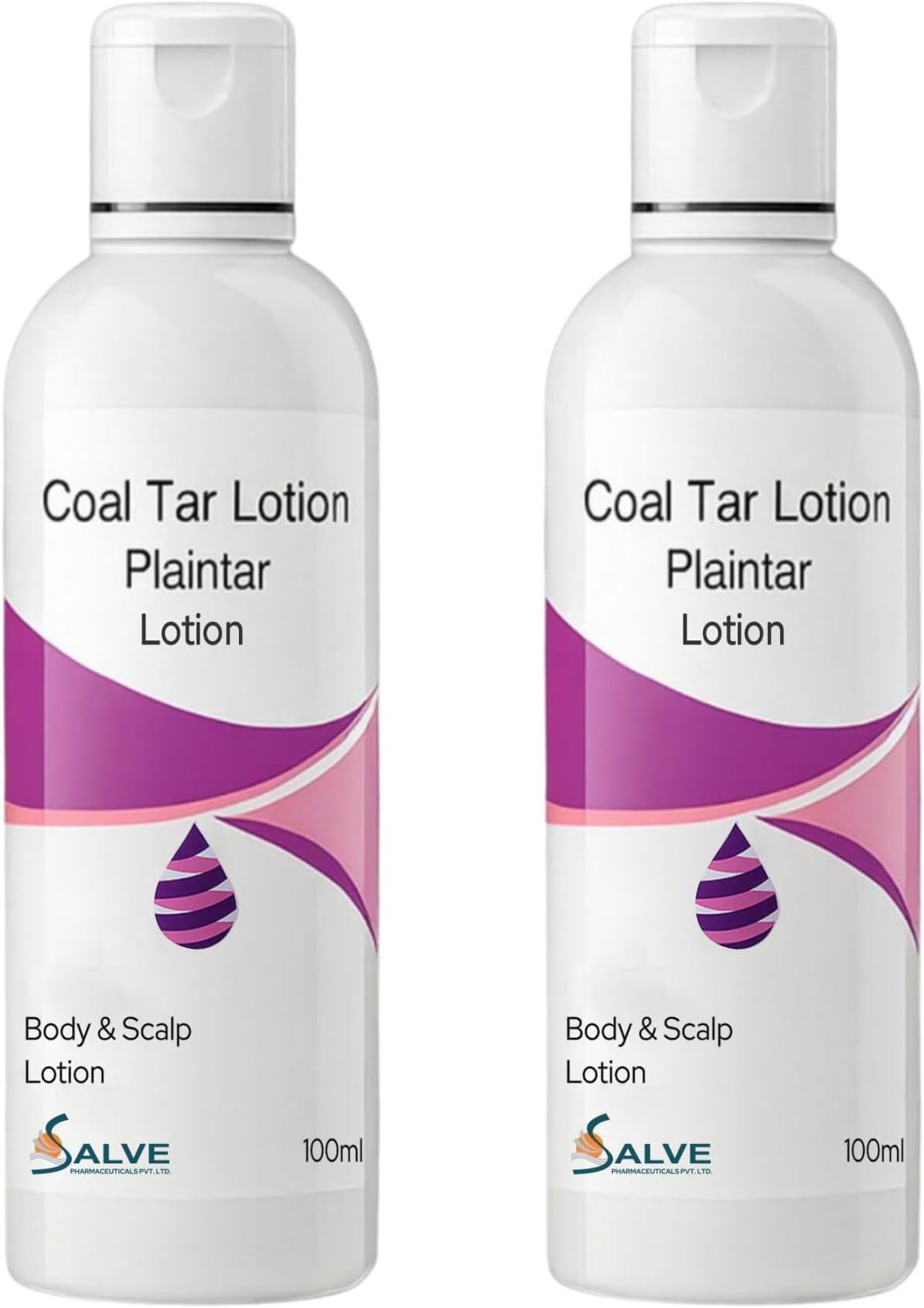 - Plaintar Leave-On Lotion with Coal Tar - 100ml (Pack of 2) | Scalp Care for Dandruff Flakes, Dryness & Itchy Scalp – Lightweight Non-Sticky Formula