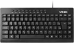MINI TECLADO USB MULTIMIDIA DYNAMIC 10 TECLAS MULTIMIDIA ABNT2 CABO 1.8M - VINIK - DT111 – VINIK