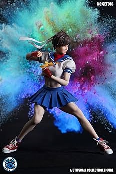 ストリートファイター さくら アクション ドール Amazon | SUPER DUCK 1/6 格闘美少女 素体なし 未開封 SET076 検