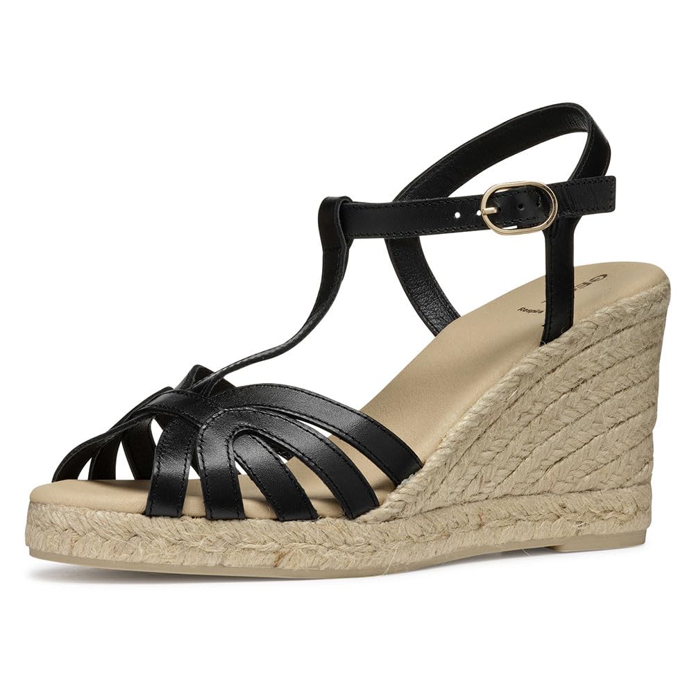 Geox Women's D Gelsa a Wedge Sandal