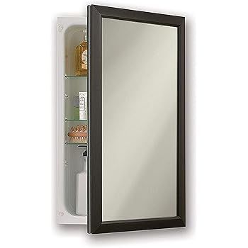 Amazon Com Pegasus Sp4610 Deco 30 Inch High By 24 Inch Wide Framed Medicine Cabinet Espresso Home Improvement