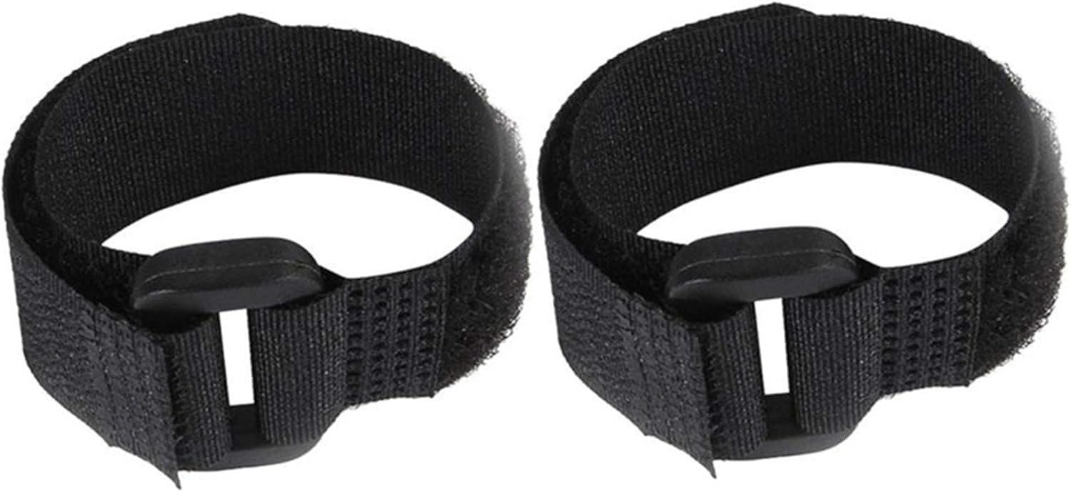 2pcs Black Anti Crow Rooster Collar, No Crow Noise Neck Belt for Roosters for Chicken Duck, Goose Pet Collar,Length