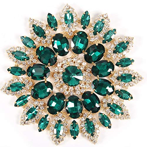 Accesorios de mujer con diamantes Tnfeeon de 11 cm para alta costura y bolsos de mano