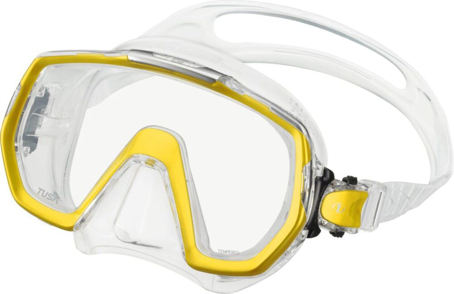 Tusa Freedom Elite Mask Moon Gold/Clear