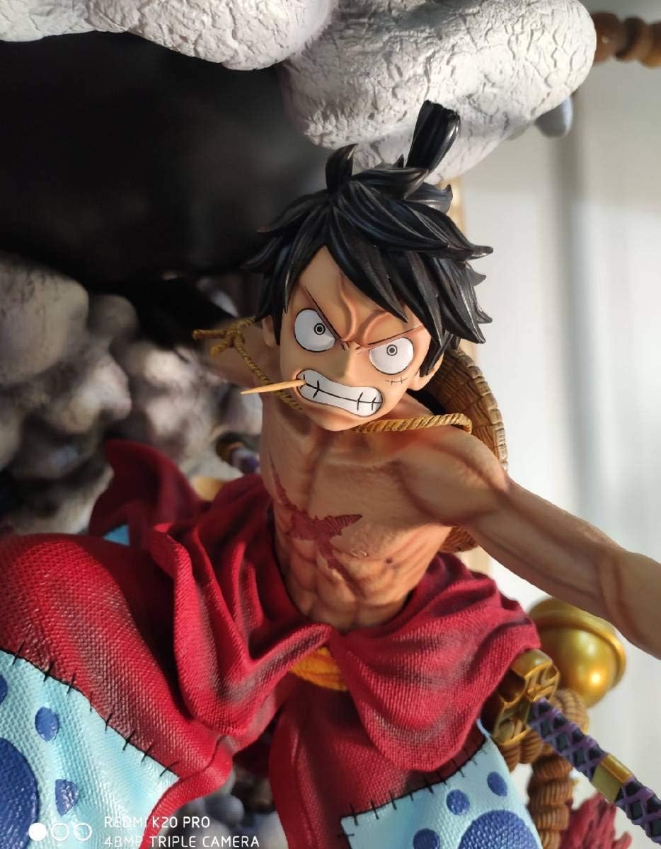 Amazon 在庫品 ワンピース フィギュア モンキー D ルフィ ギア3 ワノ国 1 4 F3 Studio Gk完成品 改造 一品物 Pop P O P 大型スタチュー フィギュア ドール 通販