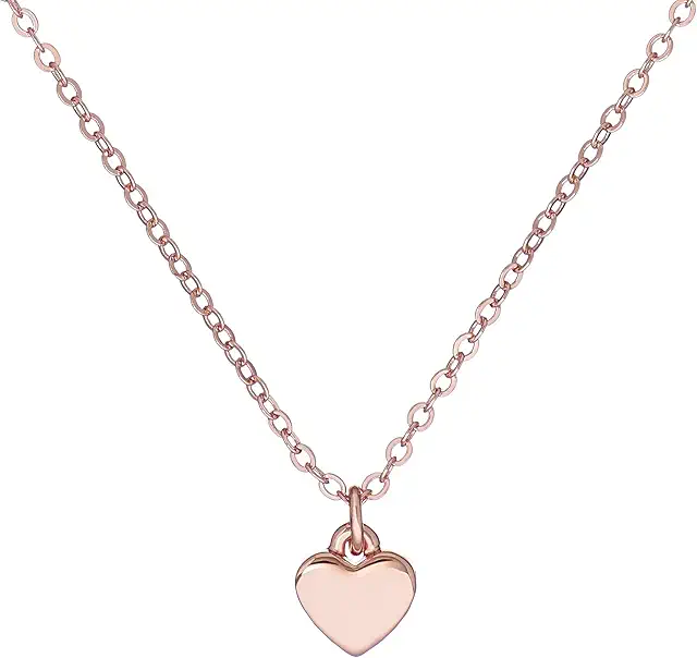 Gold Heart Pendant Necklace for Women - Hara Tiny Heart Design