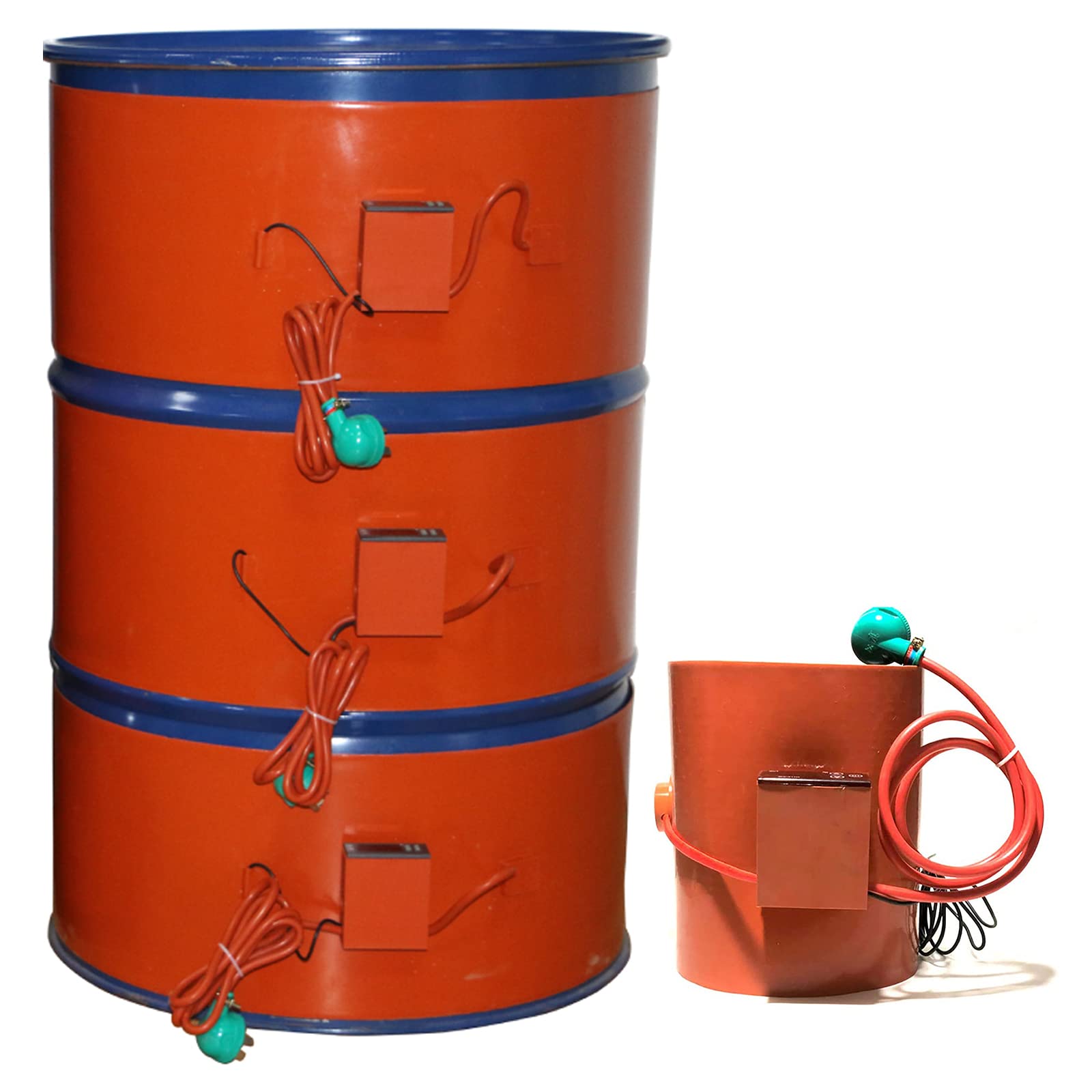 Metalen vatverwarmer, 250 Watt emmerverwarmingsband voor 5