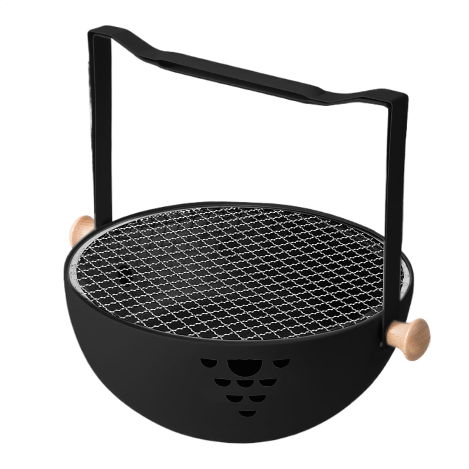 Przenośny składany grill szal na kemping i ogród grillowanie mięso i parzenie herbaty - idealny na kulinarne przygody na świeżym powietrzu