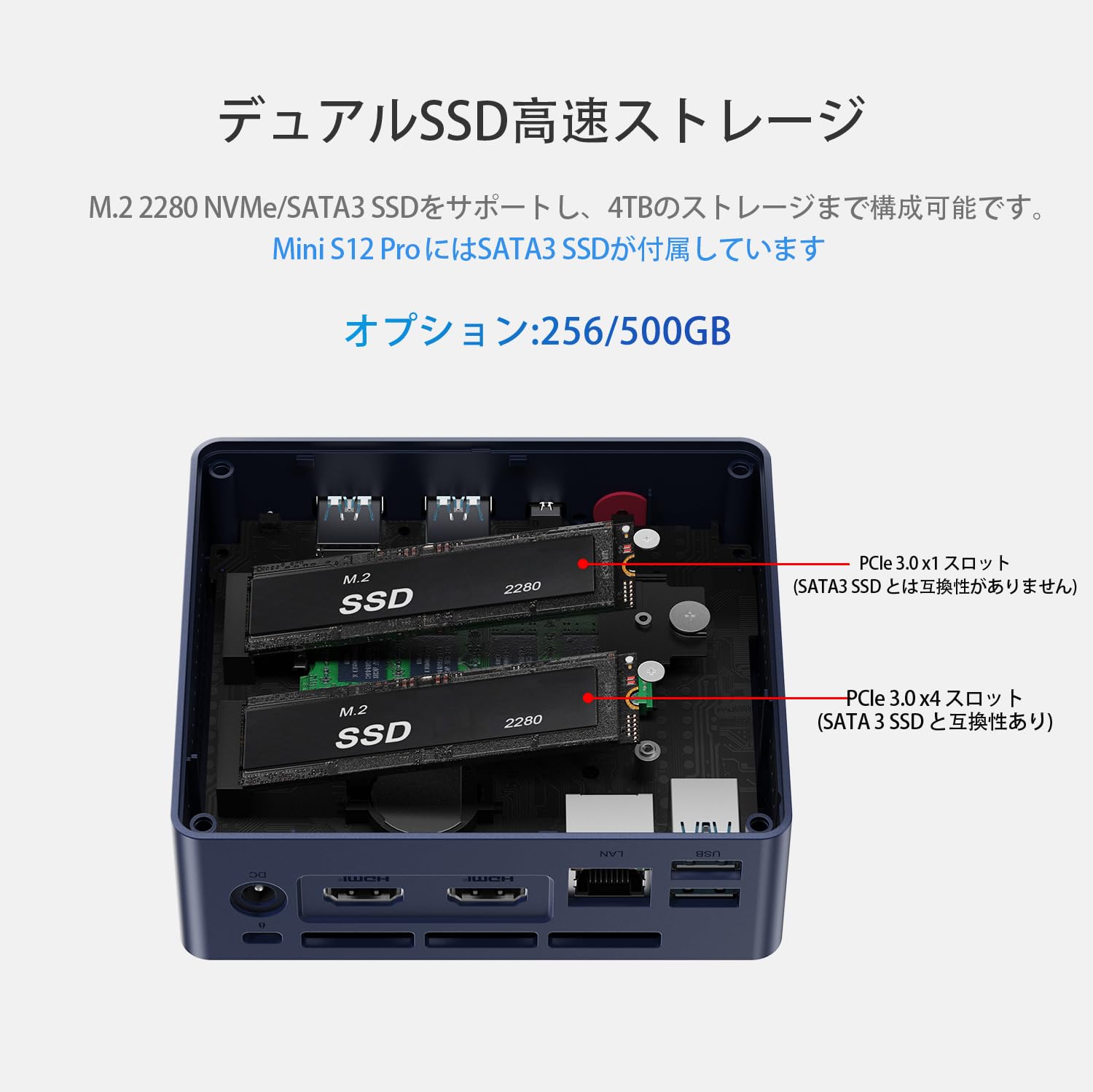 Amazon.co.jp: Beelink 12th Generation Intel Alder Lake-N100 