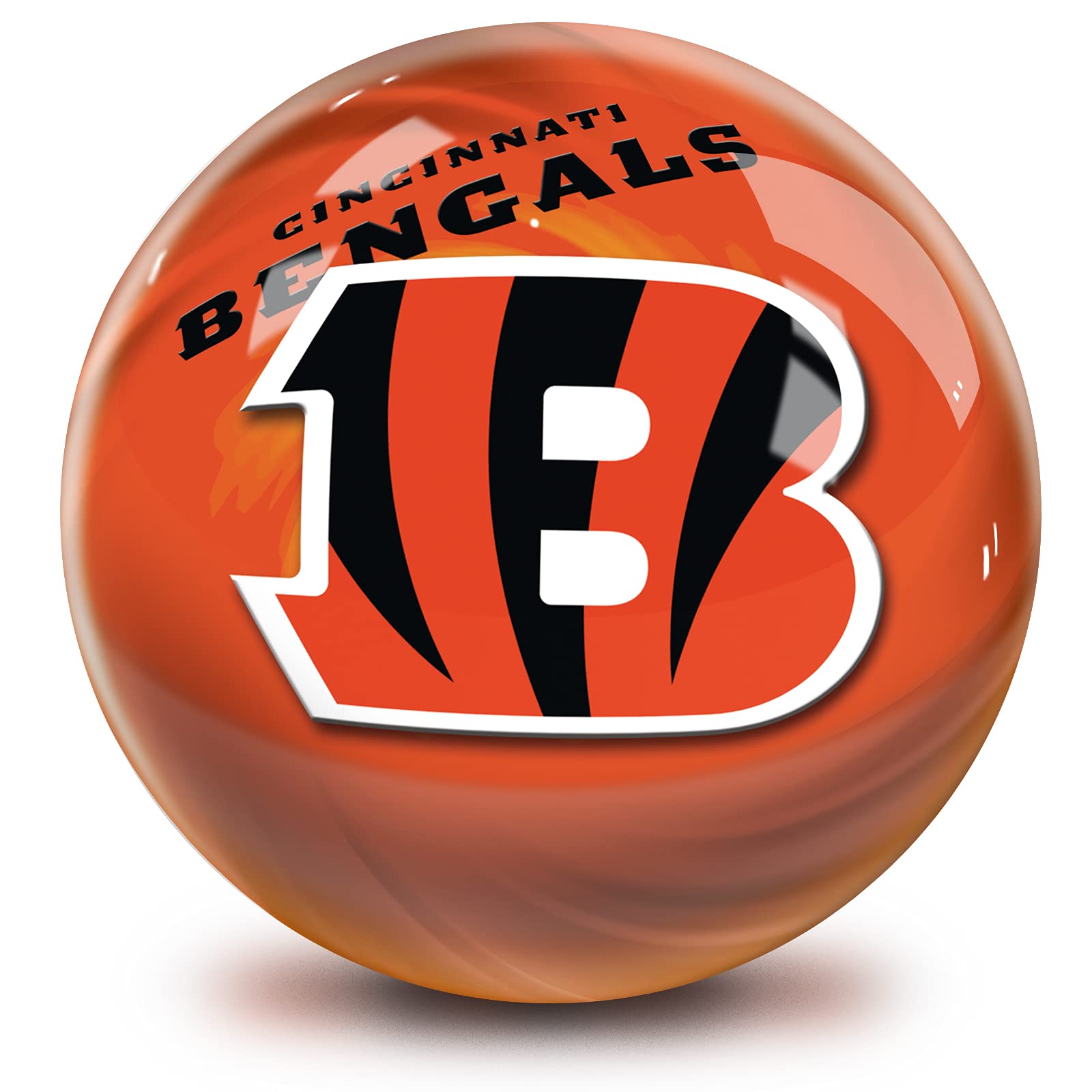 Strikeforce Bowling Officially Licensed NFL Cincinnati Bengals Undrilled Bowling Ball