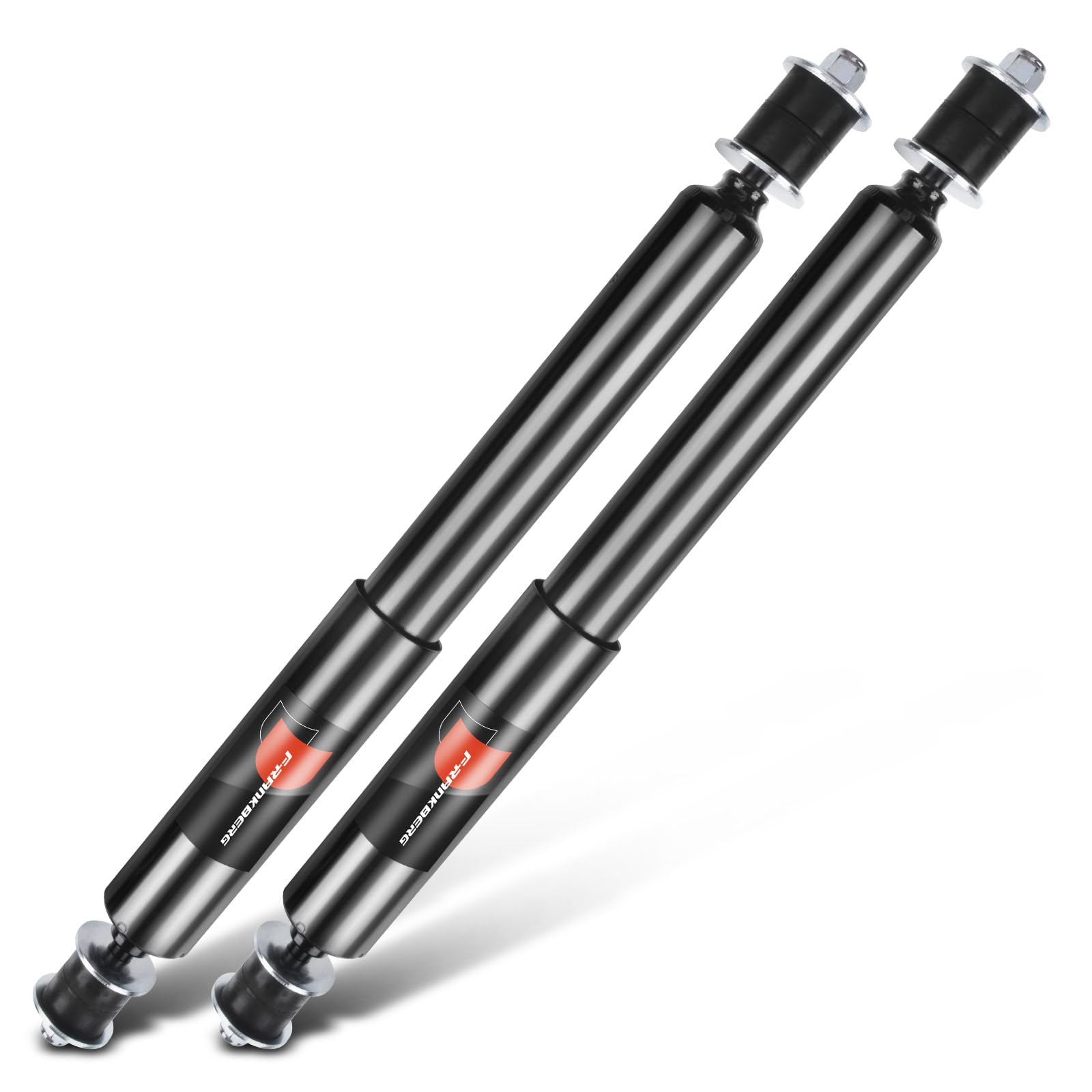 Frankberg 2 amortiguadores delanteros 484 mm presión de gas 344360 D4468 | Compatible con: Patrulla GR V Familiar Y61, Patrulla GR IV GR Y60