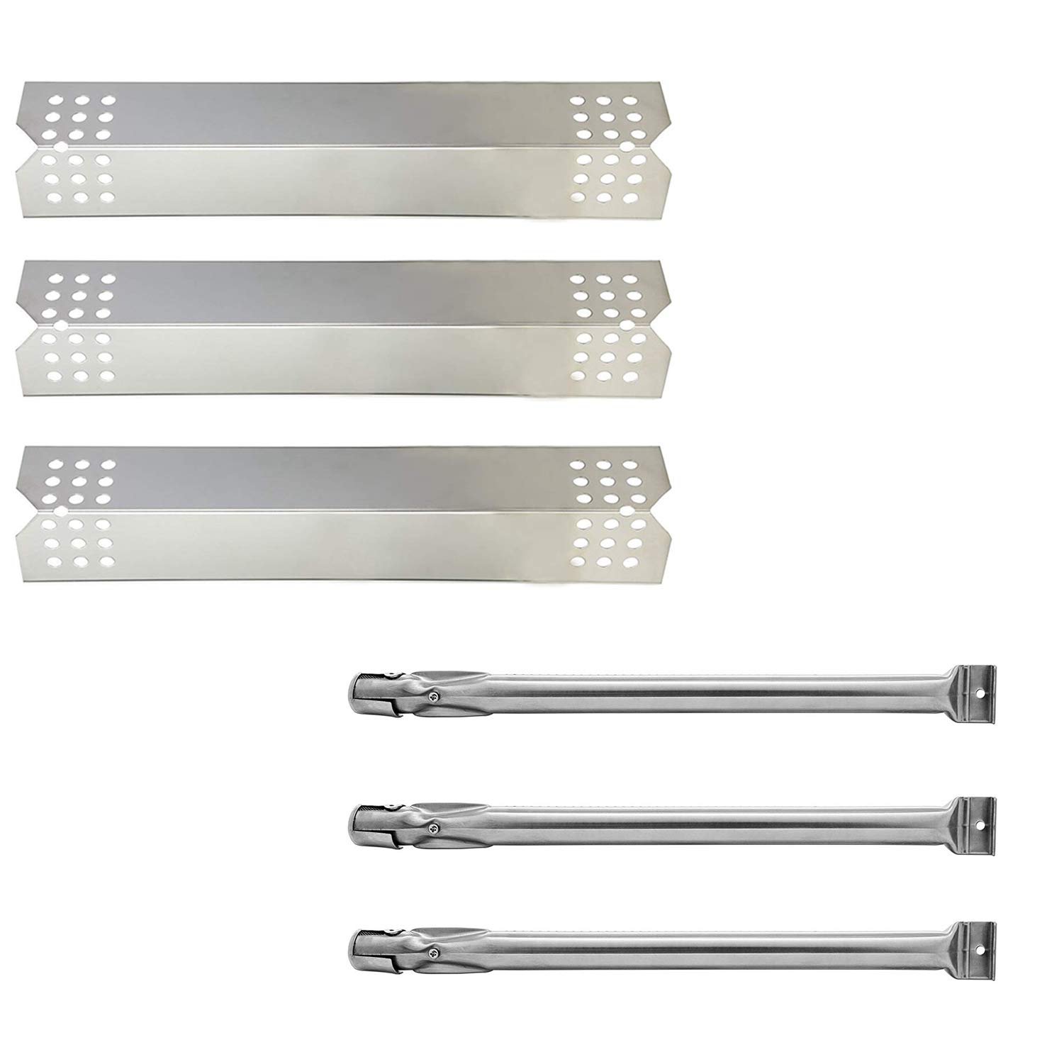 Music City Metals 04851 Stainless Steel Burner Replacement for Gas Grill Models Napoleon LD485RB and LD485RSIB