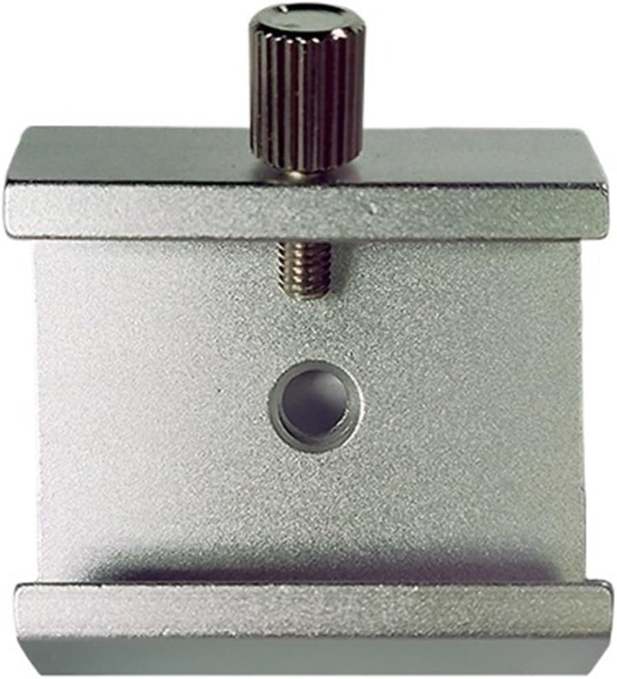 Astrophotography Accessories Universal Groove with Locking Screw Quick-Connect Guide Scope Adapter Bracket for Astronomical Telescope(Silver)
