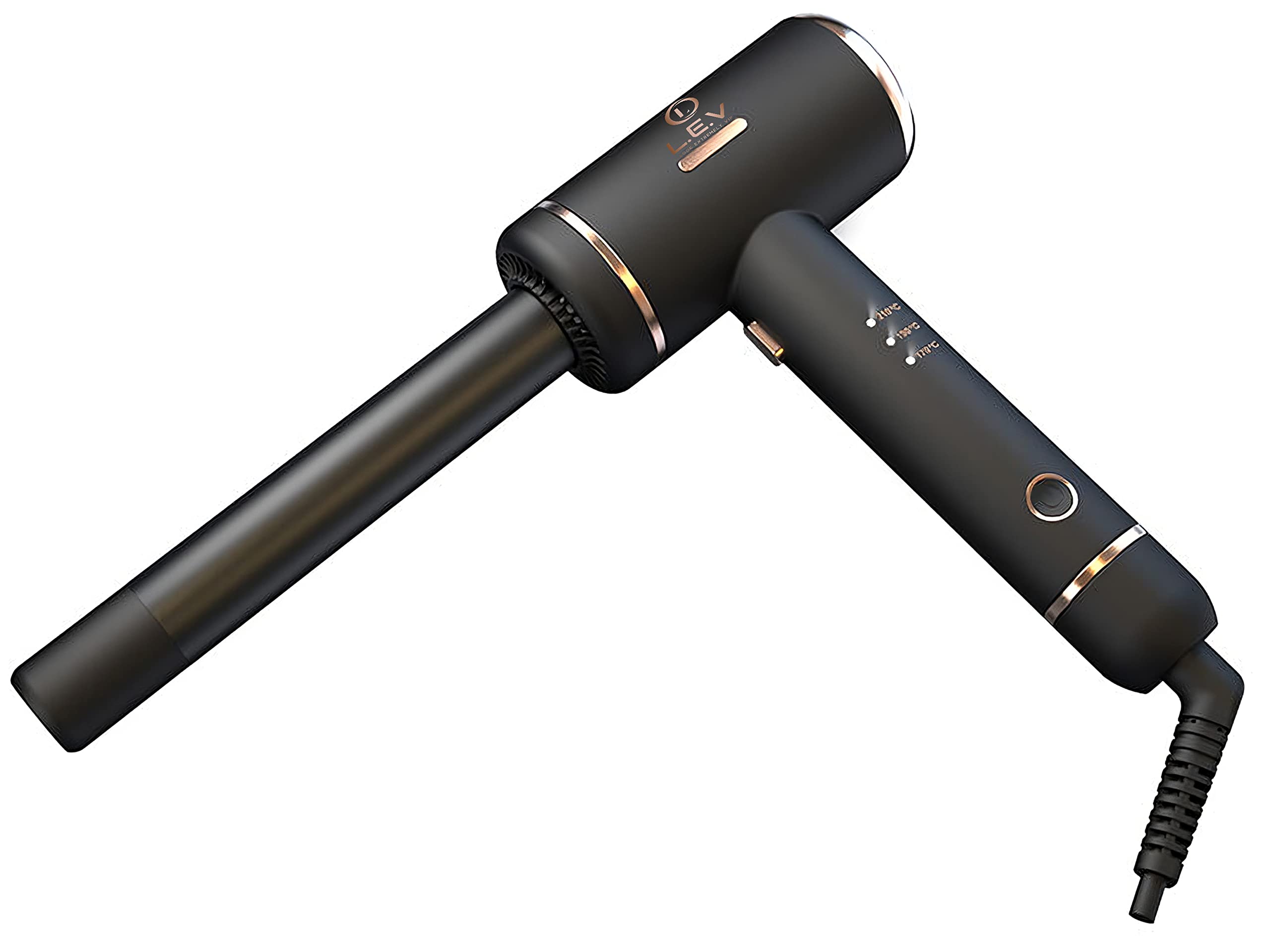 Ceramic Curling Iron with Cooling Air | Curling Wand for Long Lasting Curls | Cordless Hair Curler| 3 Speed Smart Control | Hair Wand and Curling Iron in One