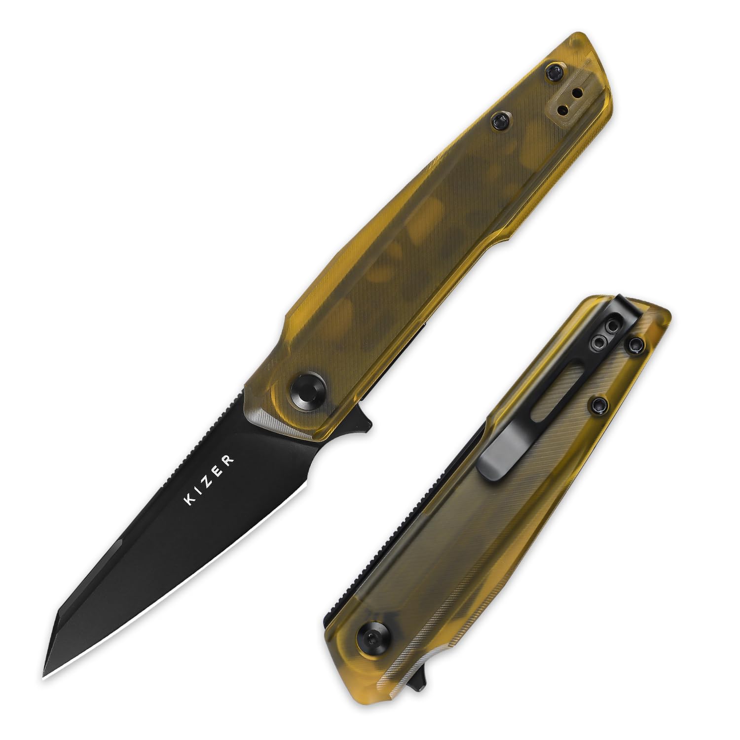 Amazon.com : Kizer SKINNER Pocket Knife, 3.32