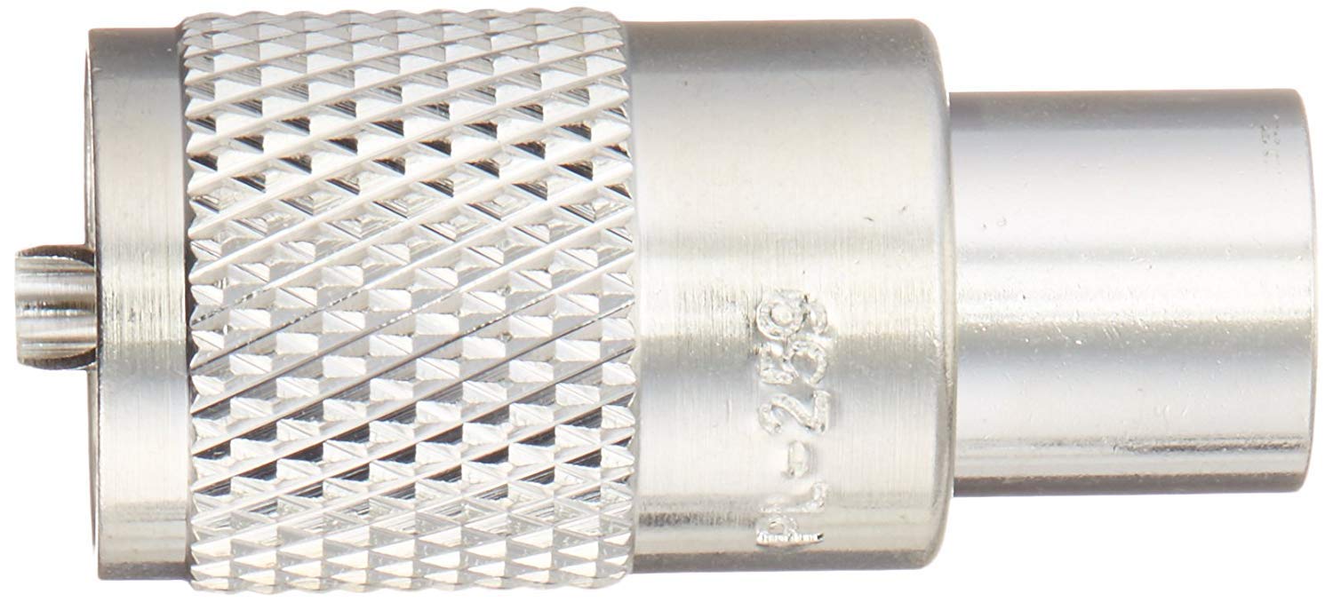 UHF-PL-259 Fiches de connecteur coaxial à souder mâles avec réducteur UG-176 pour antenne de UHF-PL-259 Fiches de connecteur coaxial à souder mâles avec réducteur UG-176 pour antenne de