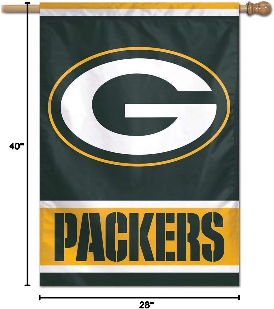 NFL Green Bay Packers 27-by-37-Inch Vertical Flag