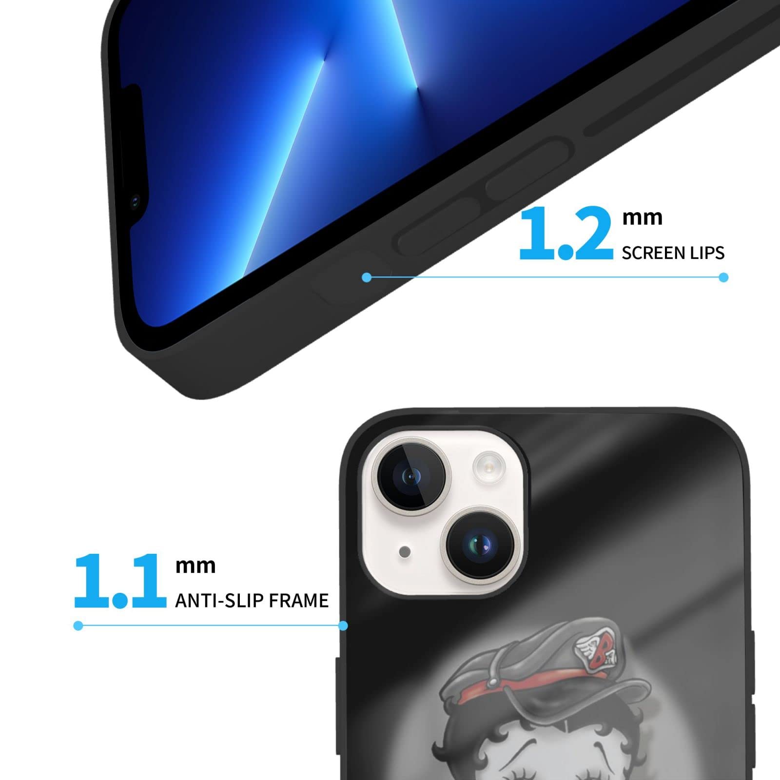 Amazon.co.jp: ベティちゃん Iphone14 対応 ケース Iphone 14/Iphone