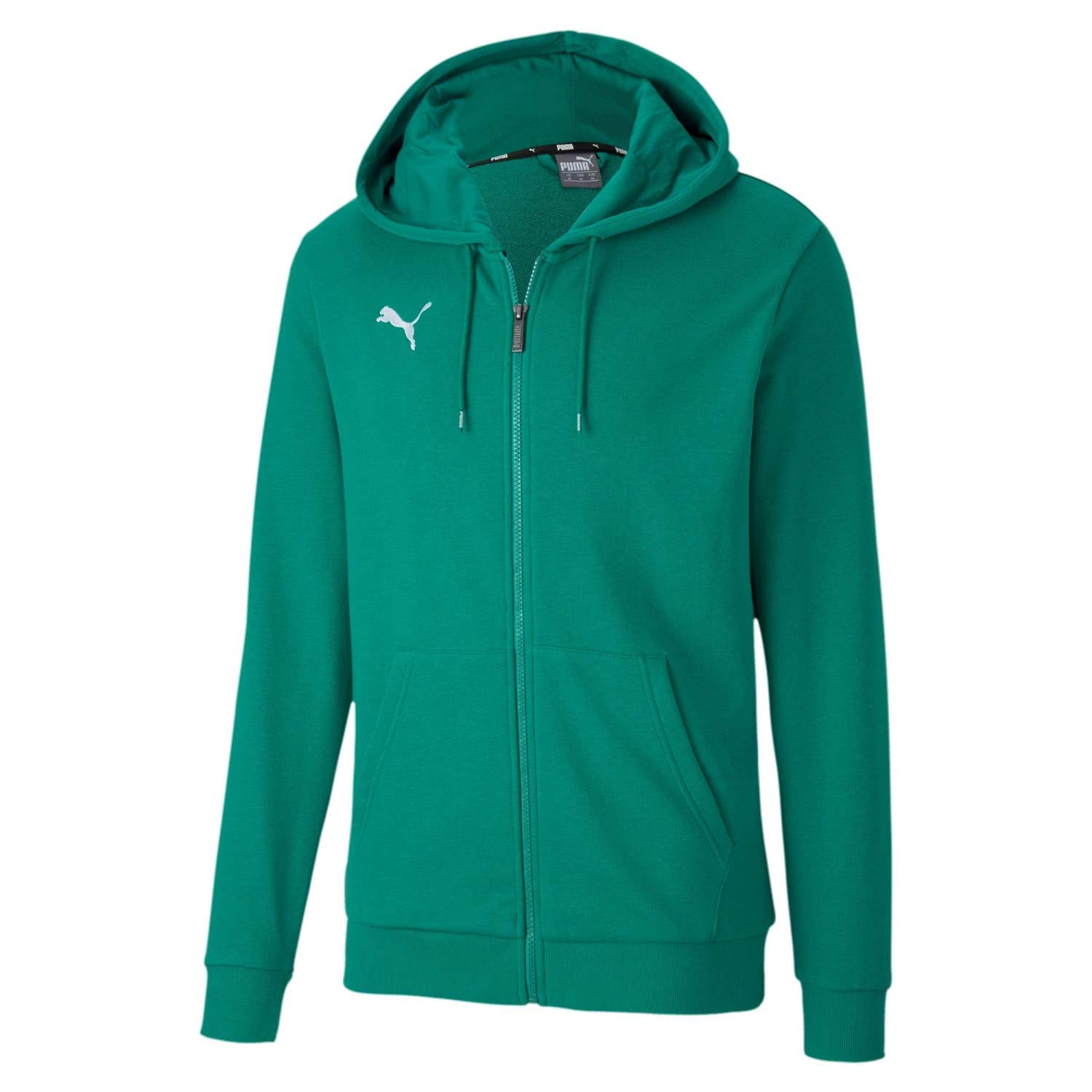 Puma Men's Teamgoal 23 Casuals Zip Hoodie - Pepper Green - L