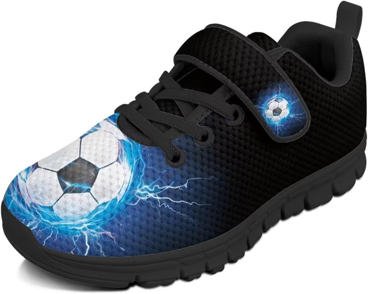 Elastic Boys Running Shoes Slip On Sneakers for Indoor Outdoor