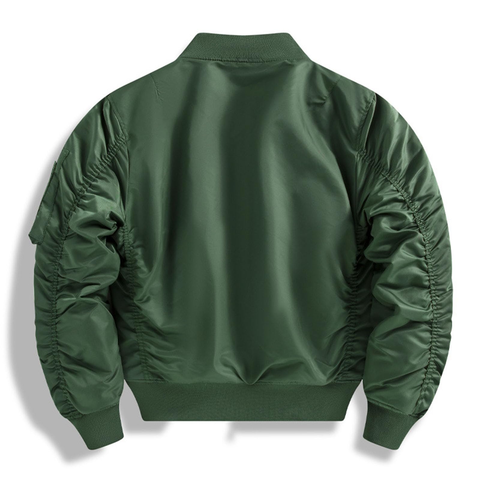 Generisch Regenjacke GroßE GrößEn Damen Lässige winddichte Thermo-Fliegerjacke für Herren und Winter