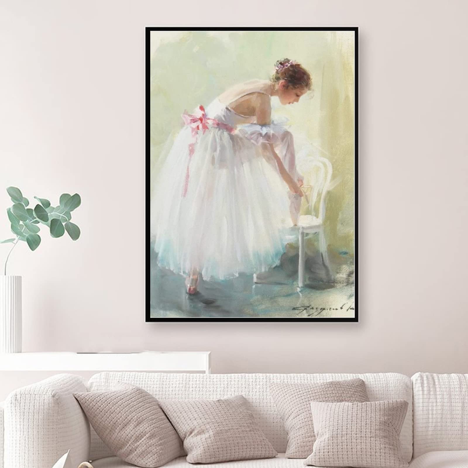 Amazon.co.jp: コンスタンチンラズモフポスターロシアのバレエ少女