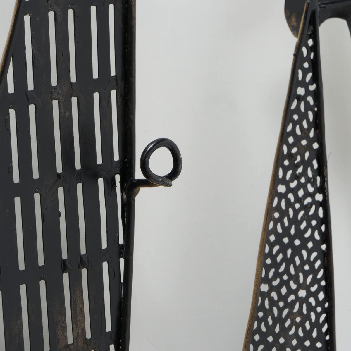 BOLTZE Wandobjekt Wandbild Boote Segelboote Eisen B 109 cm H 69 cm