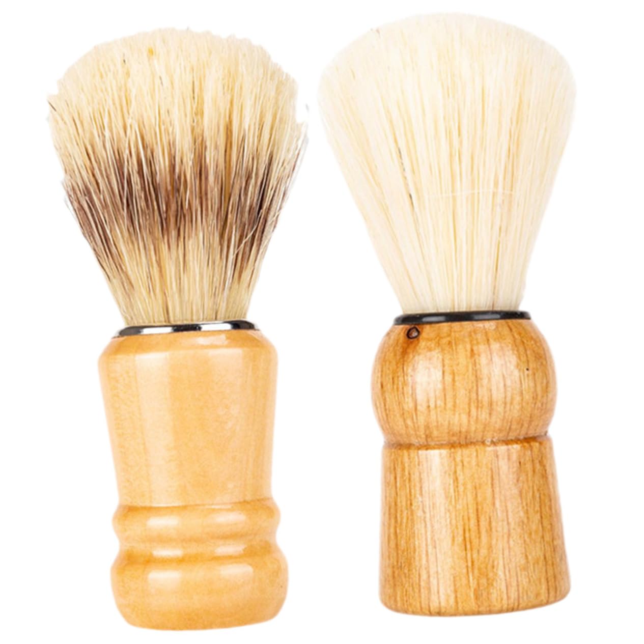 Outanaya Men's Shaving Kit 2-piece Badger Hair Shave Brush for Dad Husband Boyfriend